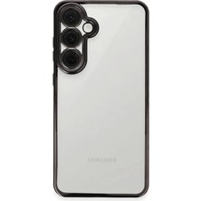 Newface Muratech New  Galaxy S24 Fe Kılıf Razer Lensli Silikon - Siyah