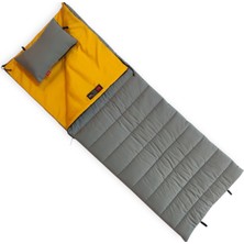 Özbience Yastıklı Long Kamp Uyku Tulumu 350 Gri, -15°c, Konforlu ve Hafif