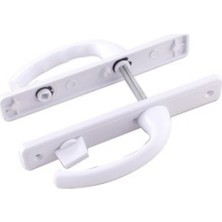 Savarga Poşetli Banyo-Wc - Kilitli Beyaz Pvc Kapı Kolu (4801)