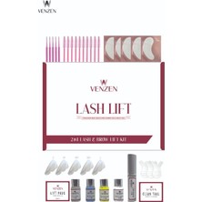 Venzen 2in1 Lash Lift, Kirpik Lifting Seti, Kirpik Perma ve Kaş Laminasyon Seti (Tam Set)