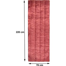 Özbience Yumuşak Polyester Elyaf Dolgulu Gri Uyku Tulumu, Konforlu ve Hafif