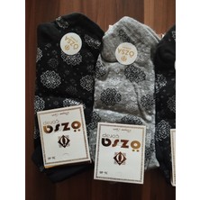 Desenli Bayan Patik Çorap 12'li Paket Bilek Boy