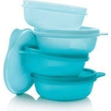 Özbience Mavi Şeker Saklama Kapları 4’lü Set, Şık ve Pratik Mutfak Gereçleri