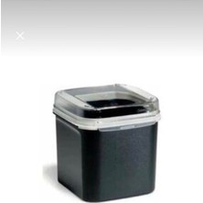 Özbience 4 Lt Siyah Kare Kova, Dayanıklı ve Şık Temizlik Aracı