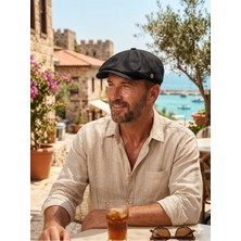 İldeşli Yazlık Ingiliz Model Kasket Erkek Peaky Blinders Yazlık Ince Şapka Cap