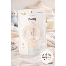 Tgm Baby Meyve Besleyici ve Ultra Premium Silikon Diş Kaşıyıcı Muzzy