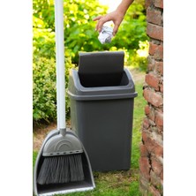 PremiumPort 50 Litre Kapaklı Çöp Kovası, Banyo ve Mutfak Için Şık ve Kullanışlı