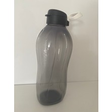 Özbience 2l Siyah Eco Şişe, Dayanıklı ve Şık Su Şişesi