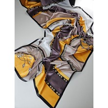 Buscarfs Sarı Ipek Şal