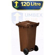 PremiumPort Sağlam ve Dayanıklı 120 Litre Tıbbi Atık Plastik Çöp Kutusu