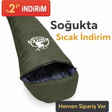 Özbience Yüksek Performanslı Kış Kamp Uyku Tulumu, Taşıma Çantası Hediye