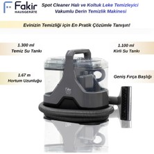 Fakir Spot Cleaner Halı ve Koltuk Leke Temizleyici Vakumlu Derin Temizlik Makinesi 600W