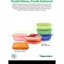 Özbience Renkli Şeker Kapları 5'li Set ve 200 ml Mini Şekerler ile Şık Sunumlar