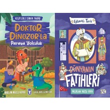 Timaş Çocuk Doktor Dinozorla Paraya Yolculuk ve Dünyanın Fatihleri (Nurlan Nazlı Kaya)