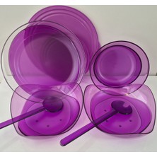 Özbience Çiftli Saklama ve Servis Kabı Seti, Pratik ve Şık Kullanım Sağlar