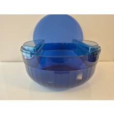 Özbience Şeffaf Kristal Sosluklu Saklama ve Servis Kabı, Şık ve Pratik Kullanım