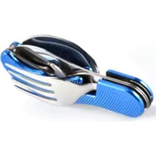 Özbience Çok Amaçlı Katlanabilir Çatal Kaşık Bıçak Seti, Pratik ve Şık Tasarım