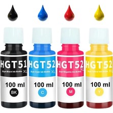 100 ml GT51XL-GT52XL Muadil Mürekkep Hp Ink Tank 415 (Z4B53A) Wı-Fı Yazıcı Uyumlu