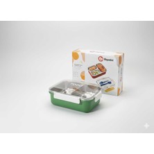 Özbience 304 Çelik Sefer Taşı, 3 Bölmeli, 620ML, Dayanıklı ve Şık Tasarım