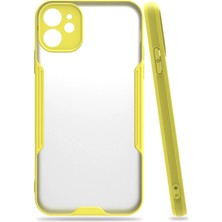 Newface Muratech New Iphone 11 Kılıf Platin Silikon - Sarı