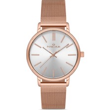 Nacar Pembe Hasır Erkek Kol Saati NC31-299186U-RSM