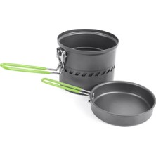 Özbience Paslanmaz Çelik Kamp Tencere Seti, Dayanıklı ve Şık Dış Tasarım