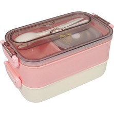 Özbience Paslanmaz Çelik Çift Katlı Yemek Kabı 1500 Ml, Pratik ve Şık Saklama Çözümleri