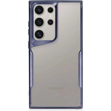 Zayka Mey Ithalat®  Samsung Galaxy S25 Ultra Kılıf Boyi Silikon Kapak - Lacivert