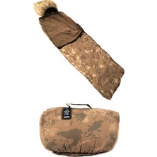 Özbience Çöl Kamuflaj Uyku Tulumu -30°c, Konforlu ve Dayanıklı Tasarım