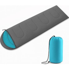 Özbience Yolculuklar Için Konforlu Gri Kamp Uyku Tulumu 5°c