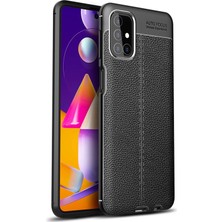 Newface Muratech New  Galaxy M31S Kılıf Auto Focus Kapak - Siyah