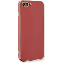 Zayka Mey Ithalat®  iPhone 7 Plus Kılıf Volet Silikon - Kırmızı