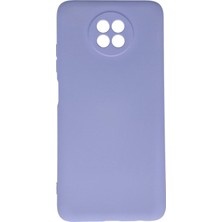 Zayka Mey Ithalat®   Redmi Note 9 5g Kılıf Nano Içi Kadife Silikon - Lila