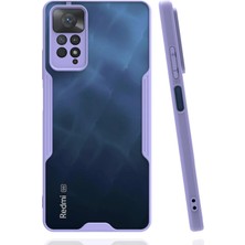 Zayka Mey Ithalat®   Redmi Note 11 Pro Kılıf Platin Silikon - Lila
