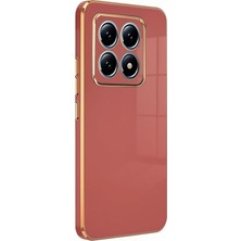 Zayka Mey Ithalat®   Mi 14T Pro Volet Silikon - Kırmızı