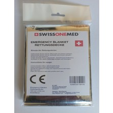 Özbience Acil Durum Termal Battaniye 160X210CM, 2’li Set, Isı Yalıtımlı, Gümüş Renk