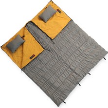 Özbience Hati 200 Gri Çift Kişilik Yastıklı Uyku Tulumu, Konfor ve Isı Desteği