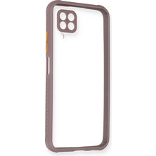 Zayka Mey Ithalat®  Huawei P40 Lite Kılıf Miami Şeffaf Silikon - Açık Mor