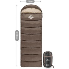 Özbience U150 Uyku Tulumu -6°c Kahverengi, Konforlu ve Hafif Gece Yatımı