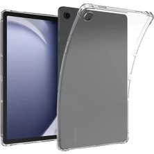 Zayka Mey Ithalat®  Samsung Galaxy Tab A11 Plus Anti Shock Tablet Silikon - Şeffaf