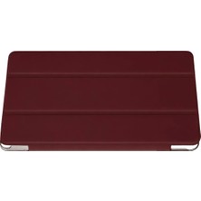 Zayka Mey Ithalat®  Samsung Galaxy Tab A9 Kılıf Tablet Smart Kılıf - Mürdüm