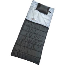 Özbience Yastıklı Uyku Tulumu, Hafif ve Rahat, Siyah, 350 Gr, Konforlu Seyahat