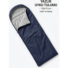 Özbience Yazlık Kamp Uyku Tulumu 190X70 cm Hafif ve Taşınabilir Outdoor Uyku Tulumu