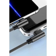 Zayka Mey Ithalat®  USB To Lightning 3m 2.4A Kablo - Siyah