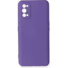 Zayka Mey Ithalat®  Realme 7 Pro Kılıf Nano Içi Kadife Silikon - Mor
