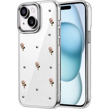 Zayka Mey Ithalat®   iPhone 15 Plus Fiyonk Desenli Kapak - Desen 6