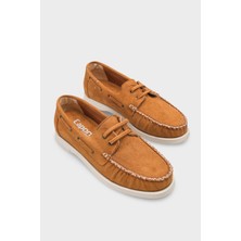Capone Outfitters Bria Bağcıklı Boncuklu Konfor Kadın Loafer Tekne Ayakkabısı