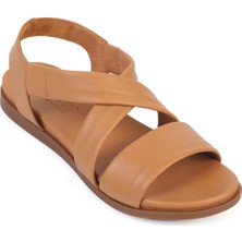Capone Outfitters Rochell Hakiki Deri Konfor Kadın Sandalet