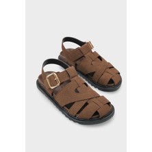 Capone Outfitters Penelopa Gladyatör Tokalı Kadın Sandalet