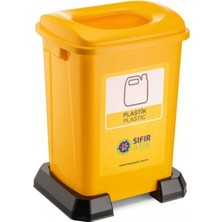 PremiumPort 50L Çöp Kovası, Sıfır Atık ve Geri Dönüşüm Için Mükemmel Seçim